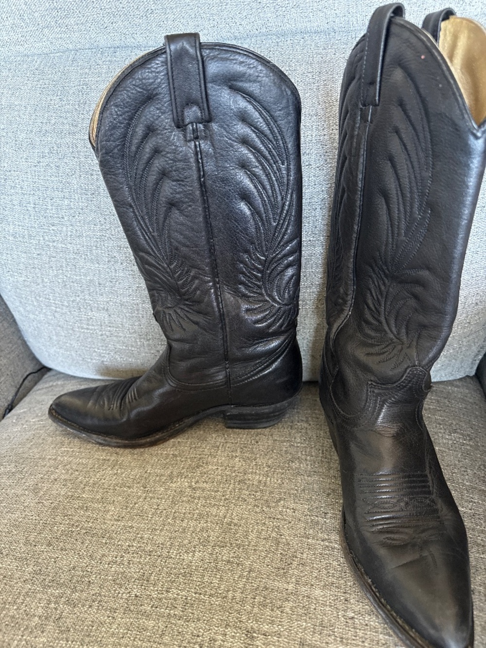 Vintage Canada West Cowboy Boots 7B